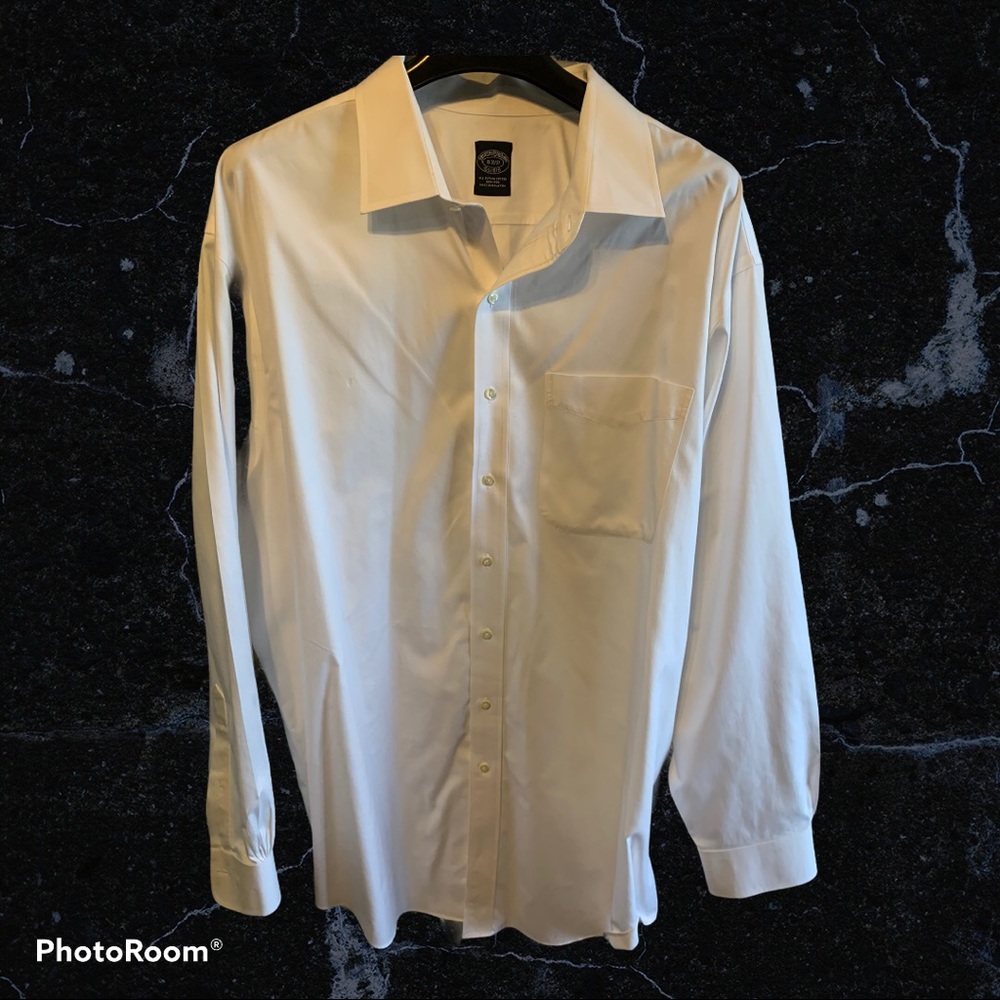 Brooks Bros. Big & Tall White Dress Shirt Size 3XL